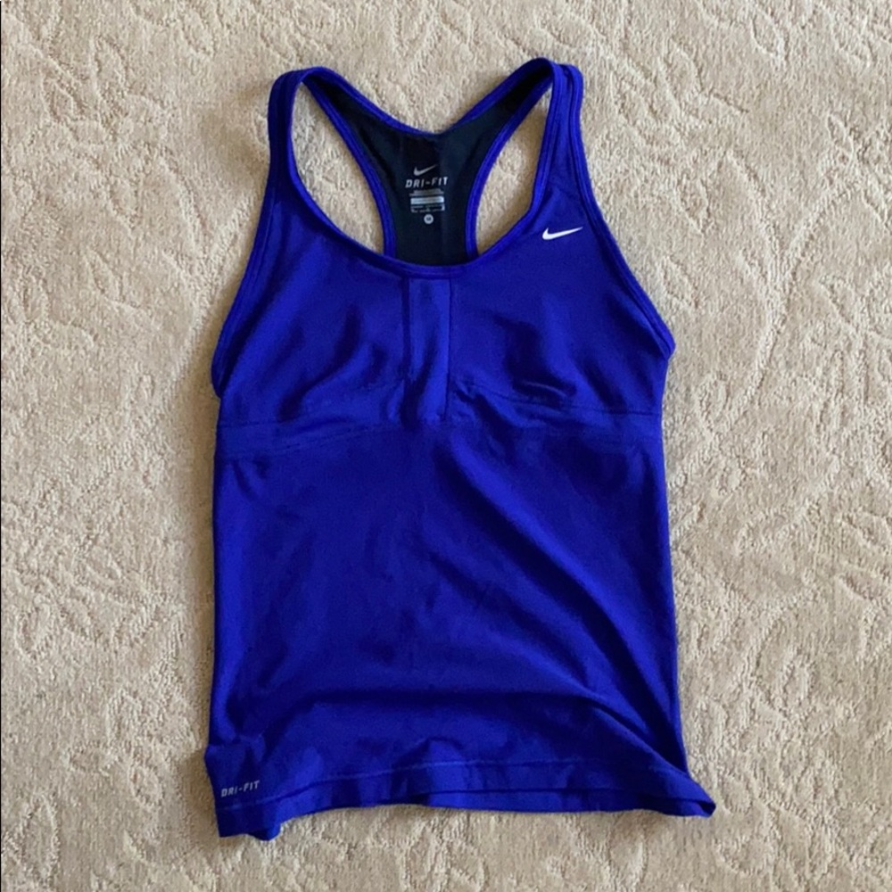 Blue Nike Women’s Running Top Size Medium